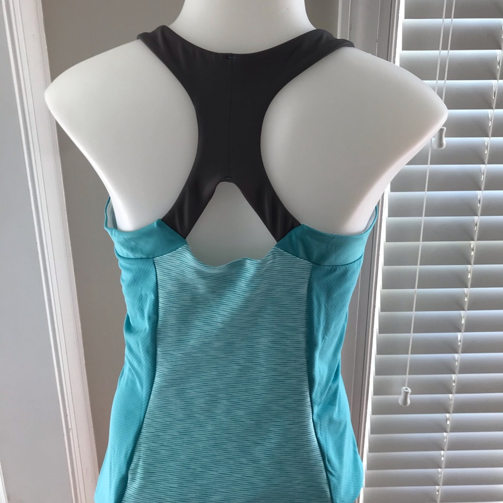 Wilson Racerback Tank Top w/built in Shelf Bra